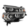 AlphaRex 14-22 Toyota 4Runner PRO-Series Projector Headlights Black w/Seq. Sig. + DRL 880814 *Discontinued