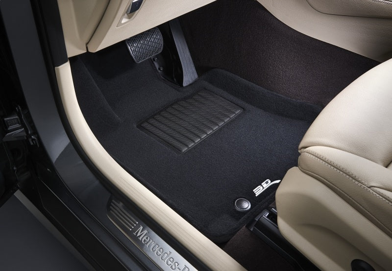 3D MAXpider 09-19 Ford Flex w/o Center Console Elegant 1st 2nd 3rd (2 Eyelets) - Set (Black) L1FR02104709