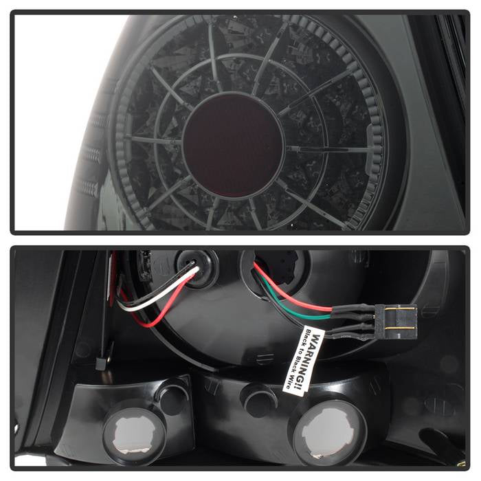 Spyder 01-03 Lexus IS300 LED Tail Lights w/Inner Trunk Lights - Smoke (ALT-YD-LIS300-LED-SET-SM) 5085054