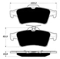 Porterfield Brake Pads for 2006 VOLVO C30