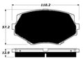 Porterfield Brake Pads for 2002 MAZDA MIATA Normal Suspension