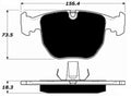 Porterfield Brake Pads for 2000 BMW 740Li
