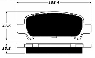 Porterfield Brake Pads for 2002 SUBARU LEGACY WAGON