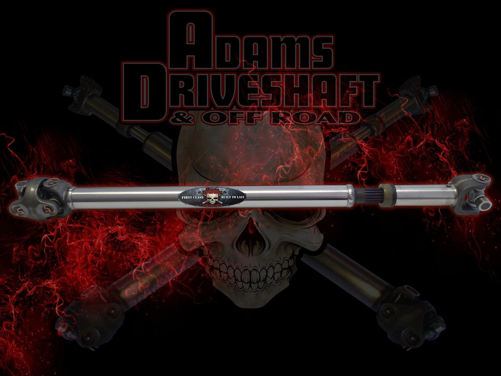 Adams Driveshaft Extreme Duty Series Front 1310 CV Driveshaft — Jeep LJ Wrangler Non-Rubicon | ASDLJ-1310CVF-S