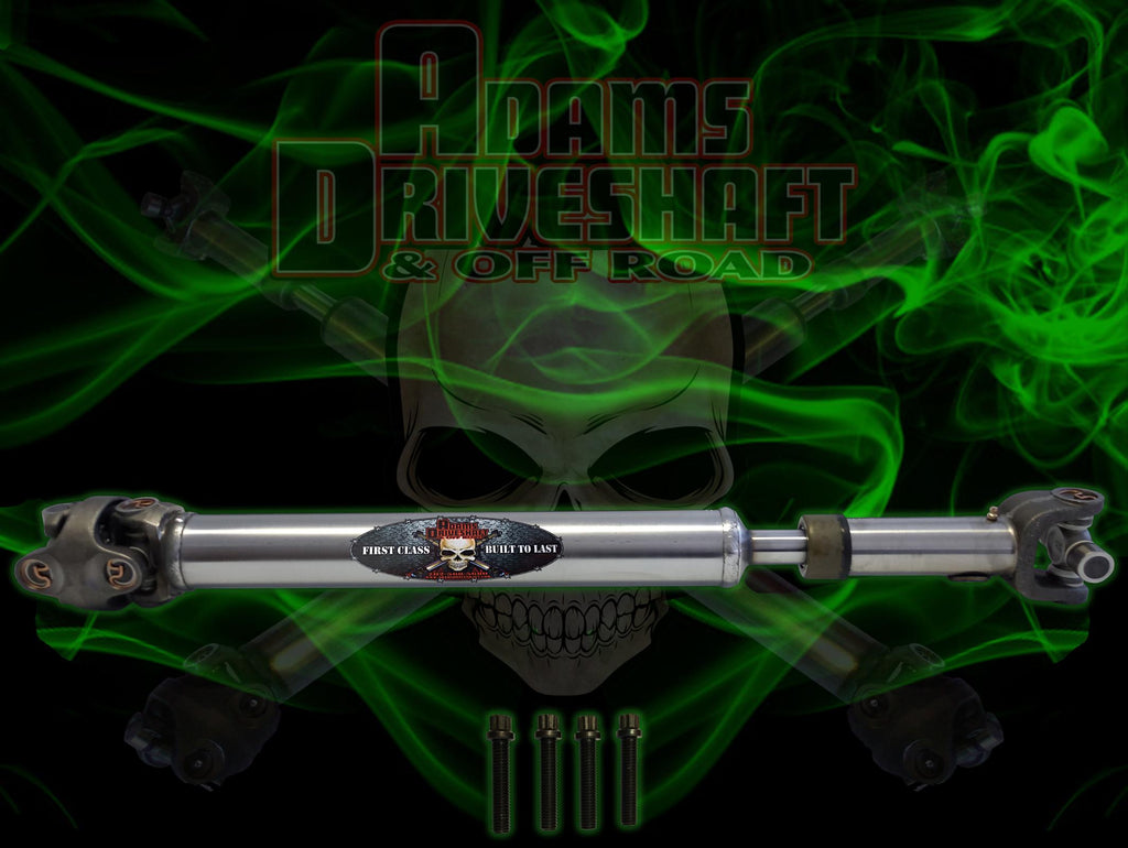 Adams Driveshaft ASDXJ-1310CVR-G - Heavy Duty Series - Rear 1310 CV Driveshaft - 1984-2001 Jeep Cherokee XJ - Lift Kit Compatible