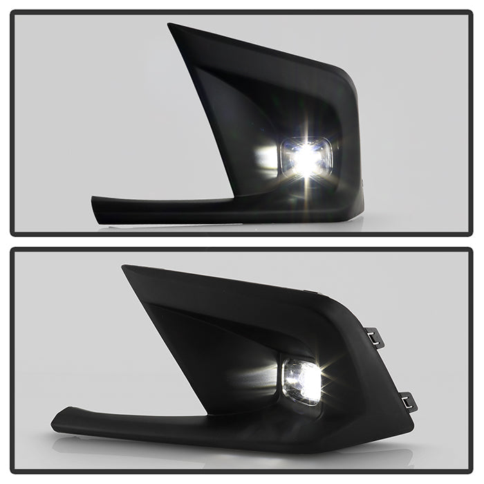SPYDER 22-23 Honda Civic OEM Full LED Fog Lights w/ Switch - Clear 9051203