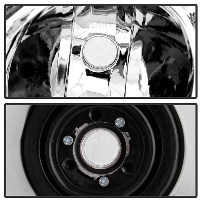SPYDER Xtune Toyota Corolla 03-06 Crystal Headlights Chrome HD-JH-TC03-AM-C 5073747