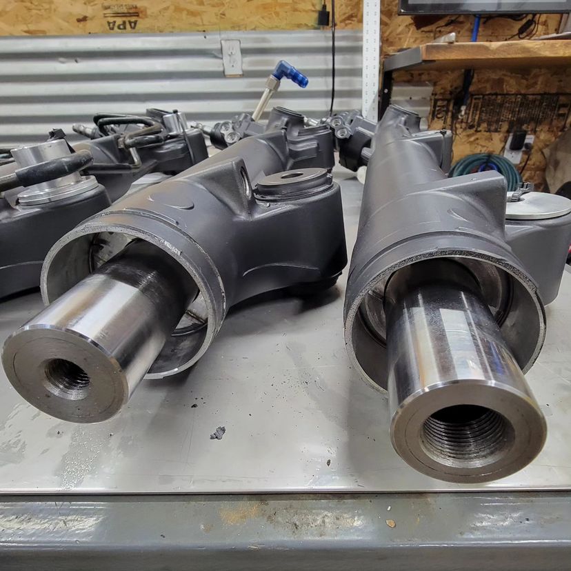 RC Fabrication heavy duty Toyota tie rods set, designed for stock, mid travel, and long travel suspension setups, durable parts.