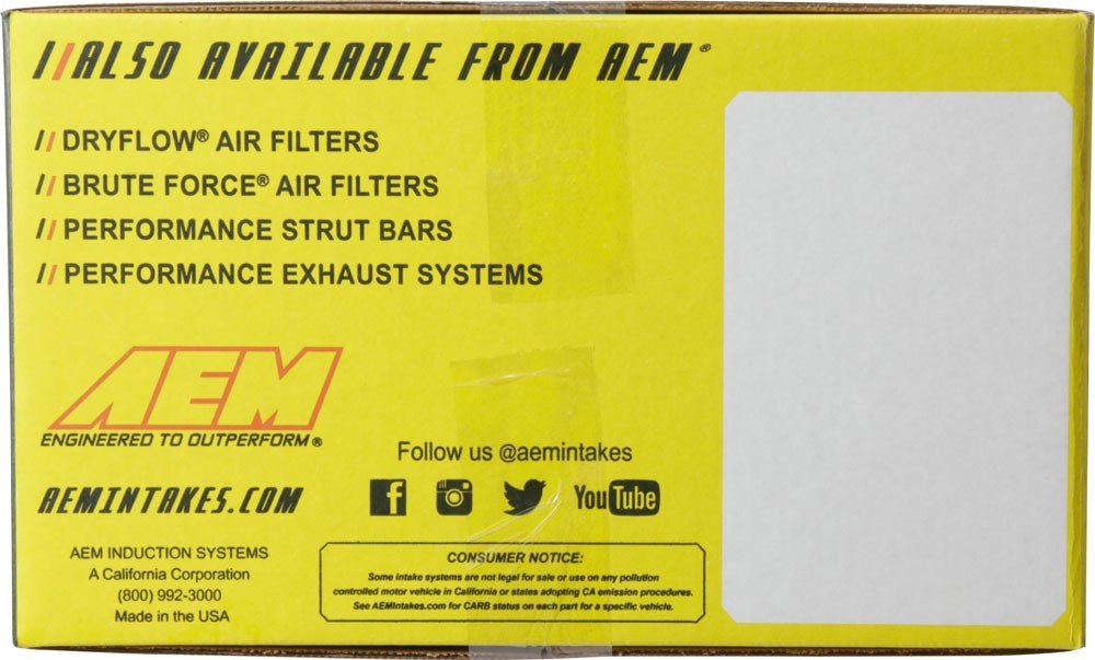 AEM Induction 04-05 Mitsubishi Lancer Ralliart 2.4L Air Intake AIP22-436R