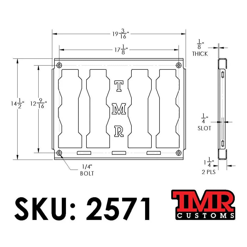 TMR Milwaukee Packout Double Mount - Universal