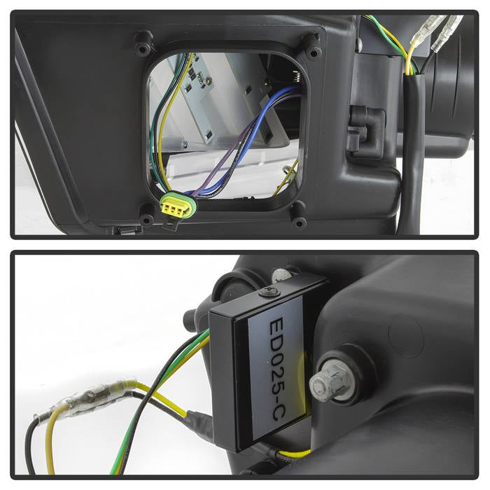 Spyder Ford Mustang 10-13 Projector Headlights - HID Model Only - Black PRO-YD-FM2010V2-HID-BK 5084569