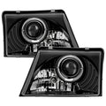 Spyder Ford Ranger 98-00 Projector Headlights LED Halo Black High 9005 Low H1 PRO-YD-FR98-BK 5010520