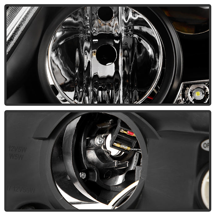 Spyder Nissan 350Z 06-08 Projector Headlights Xenon/HID Model- DRL Blk PRO-YD-N350Z06-HID-DRL-BK 5042316