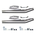 Riley Mountain Motorsports 60-inch DIY trailing arm kit with metal components and mounting points for vehicle suspension upgrade.