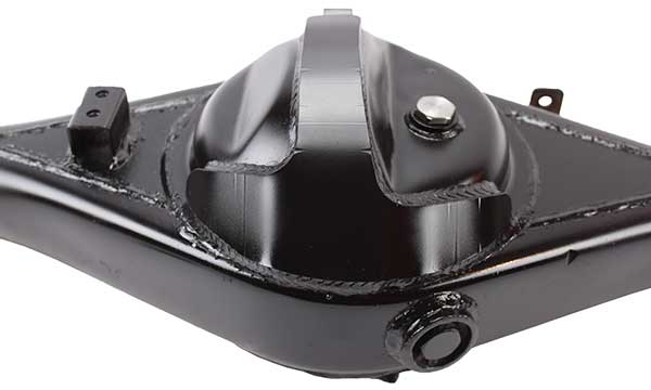 Toyota axle housing bash plate by Riley Mountain Motorsports, 3/8" thick diff guard for off-road protection, shown in the image.