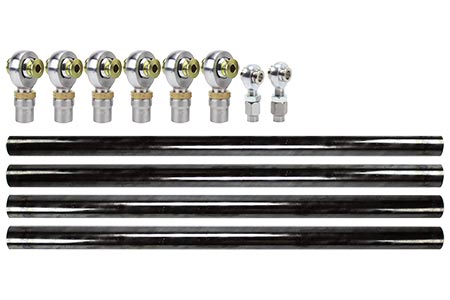 Riley Mountain Motorsports 3 Link Heim and Tube Kit with durable metal components and precise engineering for suspension upgrades.
