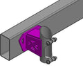 TMR Bump Stop Frame Mount - 3" OFFSET