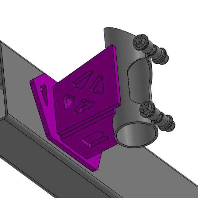 TMR Bump Stop Frame Mount - 3" OFFSET