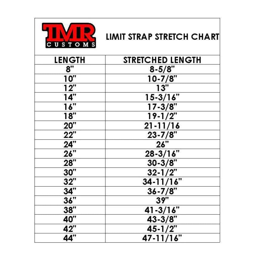 TMR Premium Quad Wrap Limit Strap – Suspension Limiting Straps