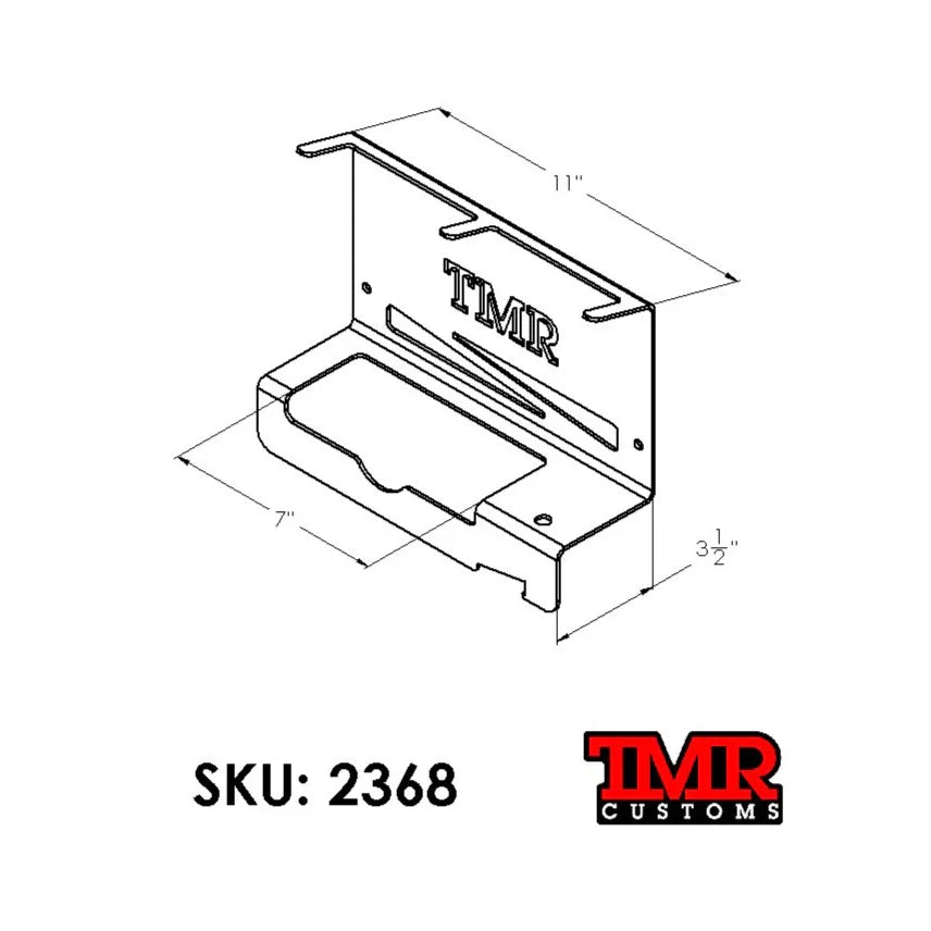 TMR Angle Grinder & Abrasive Organizer - SINGLE