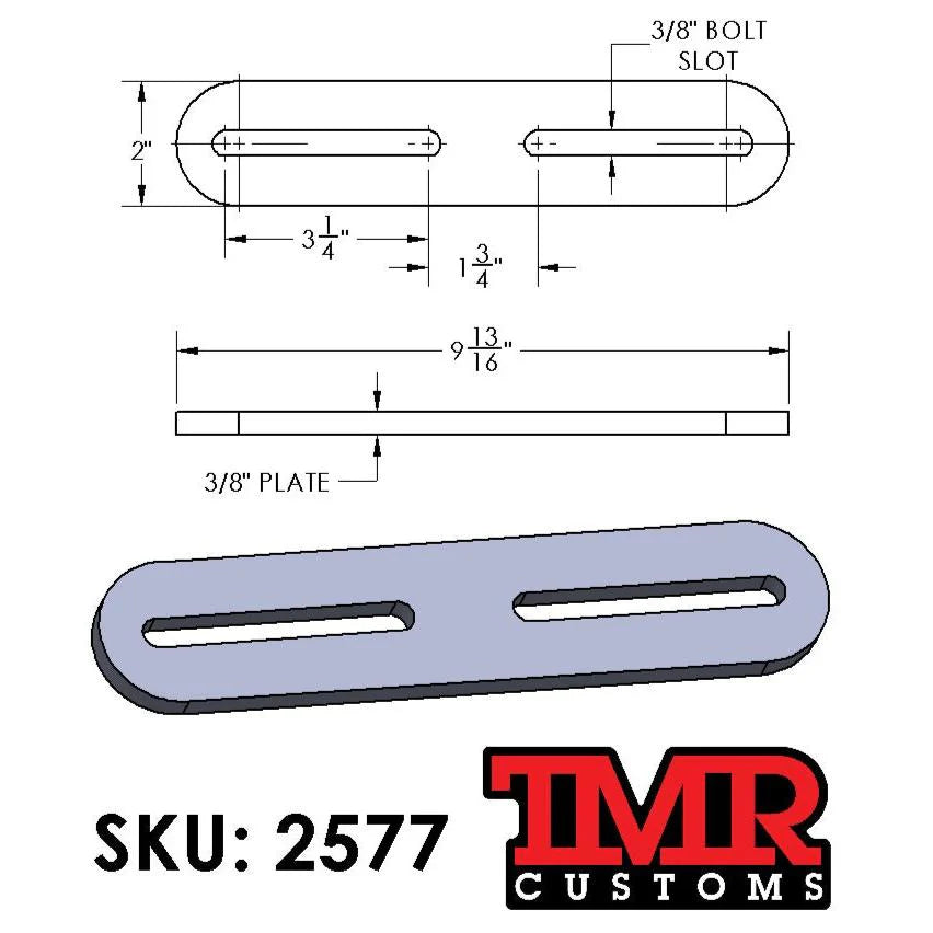 TMR Large Welding & Fixture Table Assembly Tie-Down