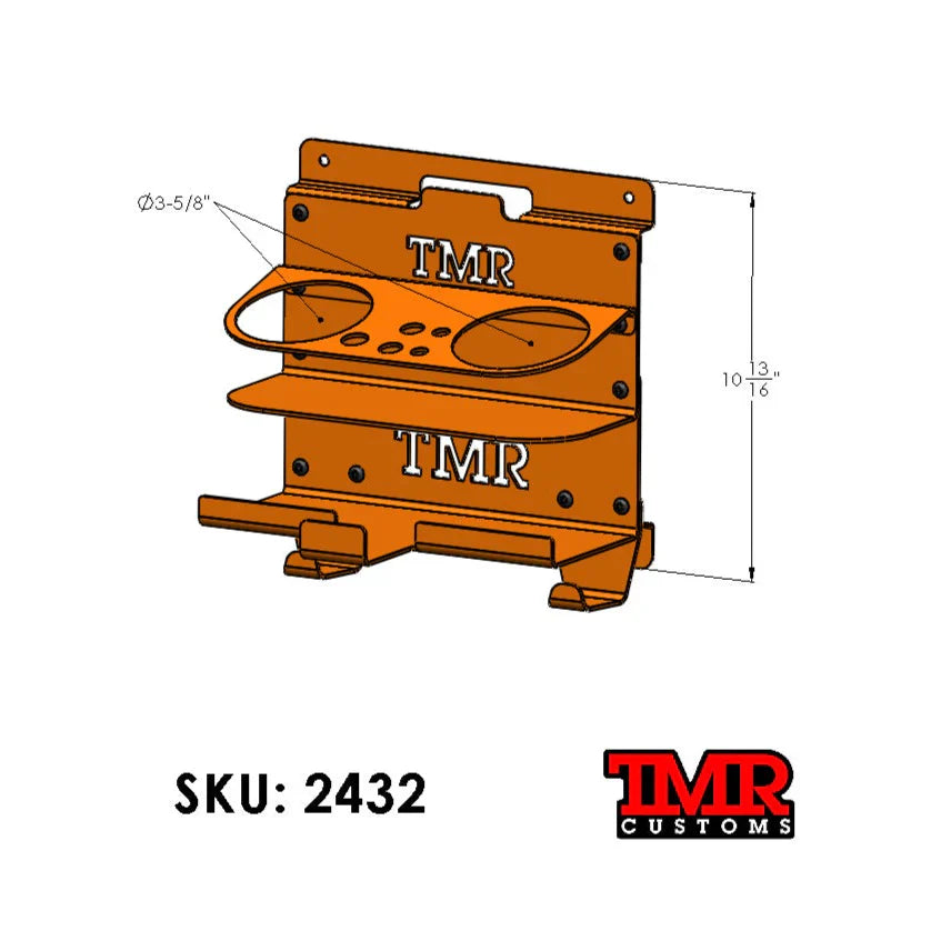 TMR Wall Mount Weld Organizer - The Whole Shebang