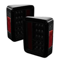 Spyder Jeep Wrangler 07-15 LED Tail Lights Black Smoke ALT-YD-JWA07-LED-BSM 5079978