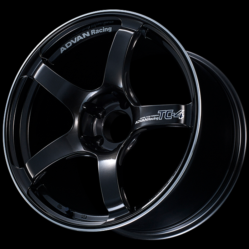 Advan TC4 16x7.0 / +35 Offset / 4x98 / 58mm Bore / Black Gunmetallic and Ring YAD6E35SGMR