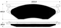 Porterfield Brake Pads for 2007 FORD F450 Super Duty