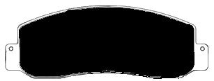 Porterfield Brake Pads for 2007 FORD F250 3/4 Ton 4WD Rear Discs 7 Lug