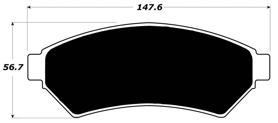 Porterfield Brake Pads for 2009 CHEVROLET UPLANDER