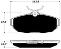 Porterfield Brake Pads for 2009 FORD MUSTANG Bullit