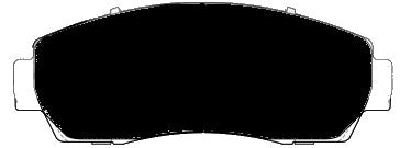 Porterfield Brake Pads for 2010 HONDA ACCORD Crosstour
