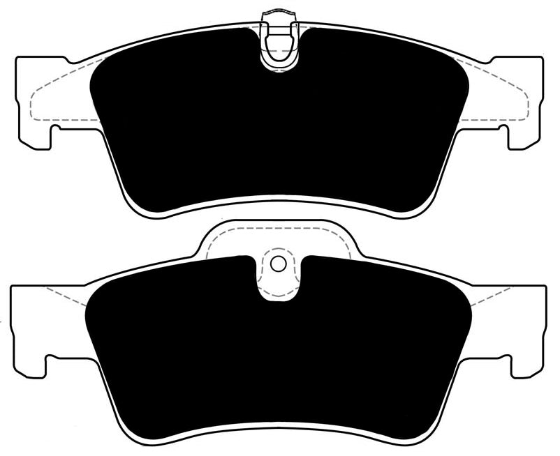 Porterfield Brake Pads for 2005 MERCEDES-BENZ G55 AMG