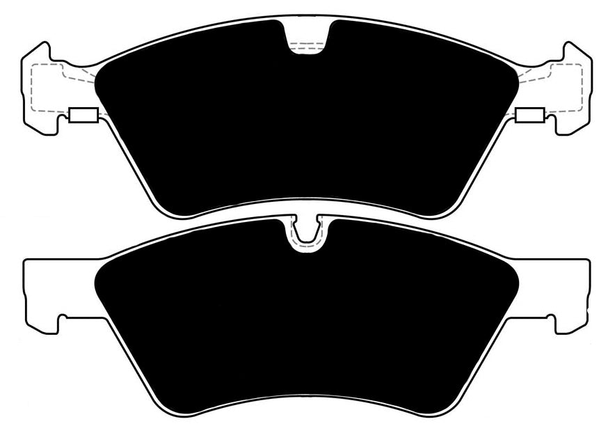 Porterfield Brake Pads for 2006 MERCEDES-BENZ R500 350mm Front Discs