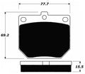 Porterfield Brake Pads for 1964 SUNBEAM ALPINE