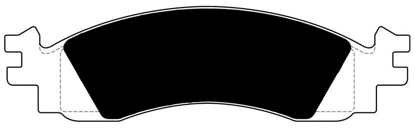 Porterfield Brake Pads for 2009 FORD EXPLORER