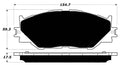 Porterfield Brake Pads for 2005 LEXUS IS 250