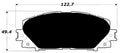 Porterfield Brake Pads for 2013 LEXUS CT200H