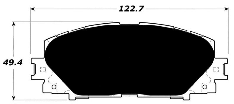 Porterfield Brake Pads for 2013 LEXUS CT200H