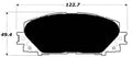 Porterfield Brake Pads for 2015 TOYOTA YARIS R/Drums