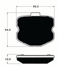 Porterfield Brake Pads for 2013 CHEVROLET CORVETTE Z06