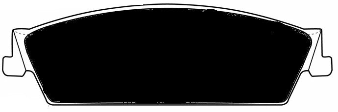 Porterfield Brake Pads for 2010 CHEVROLET SUBURBAN 1500 2WD