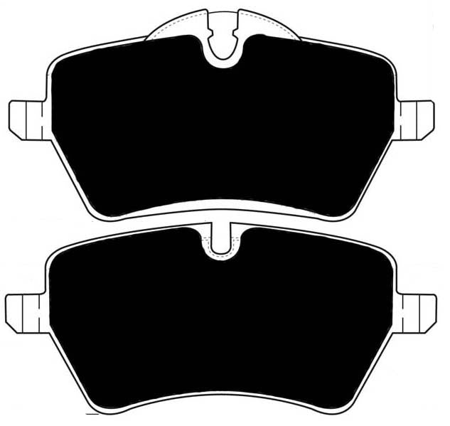 Porterfield Brake Pads for 2005 MINI Cooper w/JCW