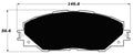 Porterfield Brake Pads for 2009 PONTIAC VIBE - 2.4L AWD