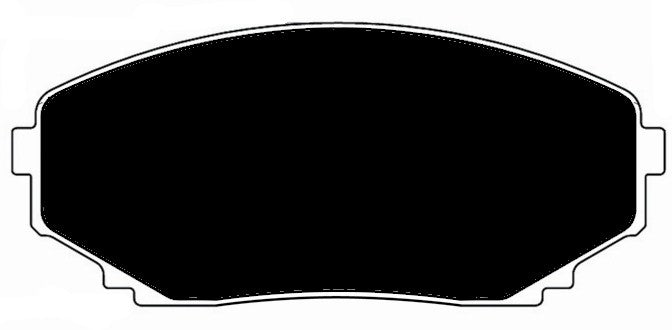 Porterfield Brake Pads for 2011 FORD EDGE