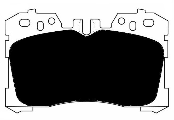 Porterfield Brake Pads for 2009 LEXUS LS 460 L