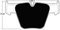 Porterfield Brake Pads for 2009 MERCEDES-BENZ S63 AMG - w/Iron Discs
