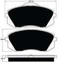 Porterfield Brake Pads for 2016 HYUNDAI TUCSON FWD