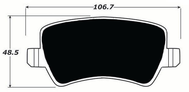 Porterfield Brake Pads for 2016 VOLVO S60 w/315mm Front DISC